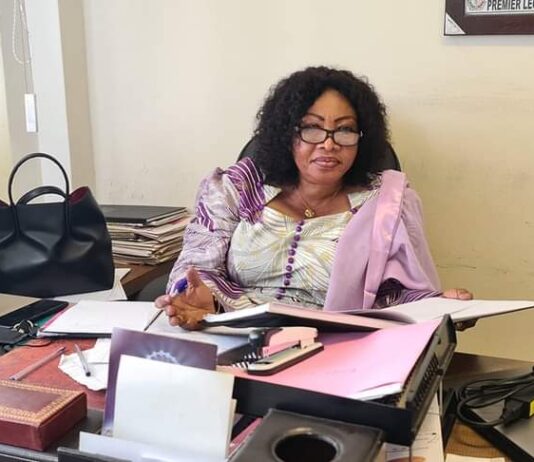 Nous travaillons dur pour subvenir à nos besoins et ceux de nos familles’’, dixit Mme Camara Aissata Bilivogui, responsable du Service administratif et financier du quotidien national Horoya.